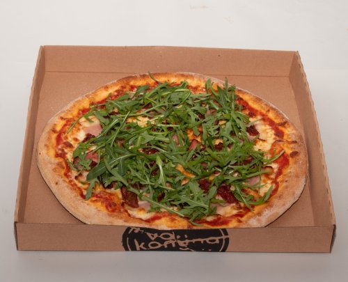 Erdei sonkás pizza