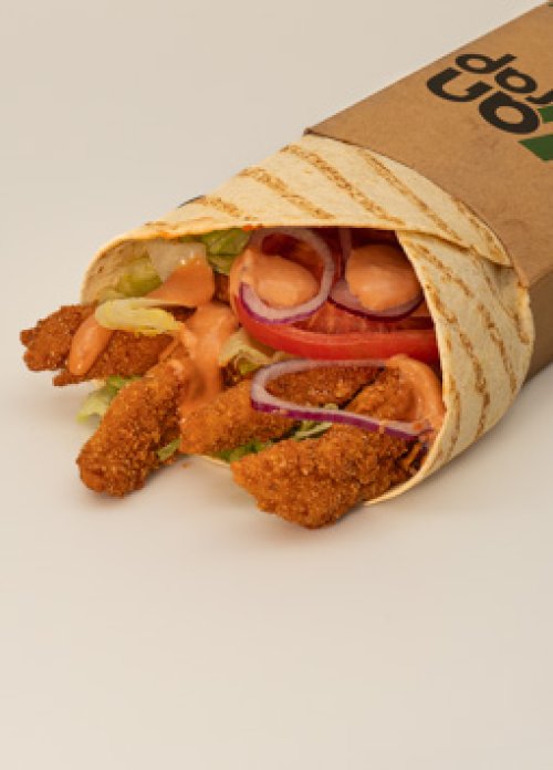 Ropi csirkés wrap