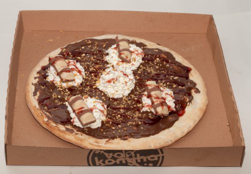 Nutellás pizza